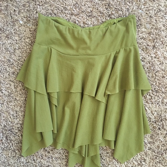 Vintage Y2K Mesh Blossom Flower Strapless Fairy top - Picture 3 of 9